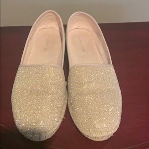 Sparkly flats
